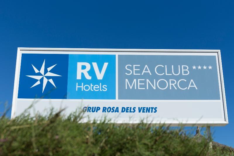 RVHotels Sea Club Menorca Cala'N Blanes  Exterior foto